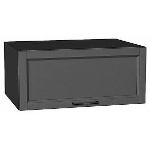 Шкаф верхний горизонтальный глубокий Сканди Stormy Silkwood/Graphite 358*800*576