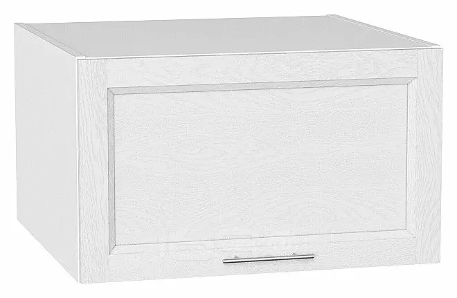 Шкаф верхний горизонтальный глубокий Сканди White Softwood/Белый 358*600*576