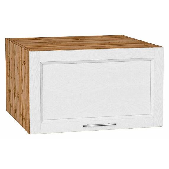 Шкаф верхний горизонтальный глубокий Сканди White Softwood Дуб Вотан 358*600*576