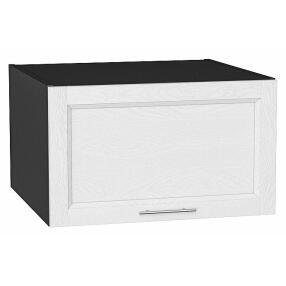 Шкаф верхний горизонтальный глубокий Сканди White Softwood Graphite