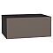 Шкаф верхний горизонтальный глубокий Терра Смоки Софт Graphite 358*800*574