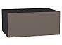 Шкаф верхний горизонтальный глубокий Терра Смоки Софт Graphite 358*800*574