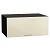 Шкаф верхний горизонтальный глубокий Валерия-М Бежевый металлик Graphite 358*800*574