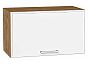 Шкаф верхний горизонтальный Квадро Белый/Дуб Вотан 358*600*321