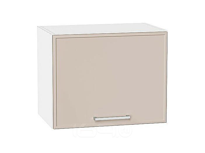 Шкаф верхний горизонтальный Квадро Кашемир/Белый 358*450*321