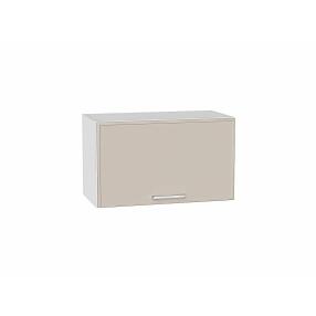 Шкаф верхний горизонтальный Квадро Кашемир/Белый 358*600*321