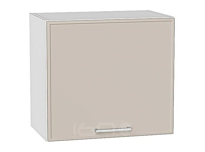 Шкаф верхний горизонтальный Квадро Кашемир/Белый 460*500*321