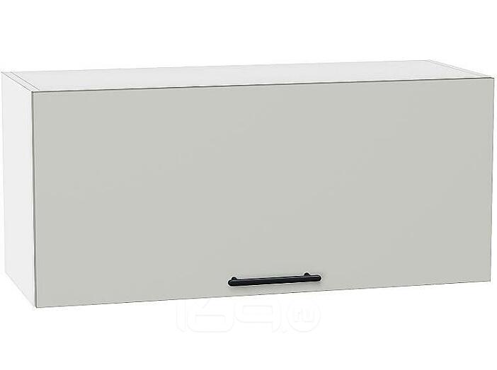 Шкаф верхний горизонтальный Лайт Special Grey/Белый 358*800*318