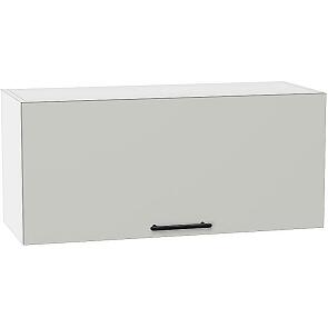 Шкаф верхний горизонтальный Лайт Special Grey/Белый 358*800*318
