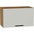 Шкаф верхний горизонтальный Лайт Special Grey/Дуб Вотан 358*600*318