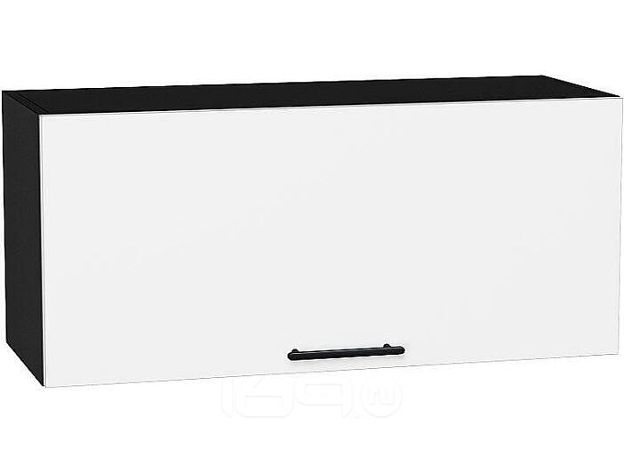 Шкаф верхний горизонтальный Лайт Special White/Graphite 358*800*318