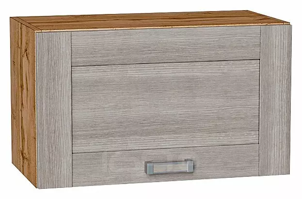Шкаф верхний горизонтальный Лофт Cappuccino Veralinga Дуб Вотан 358*600*320