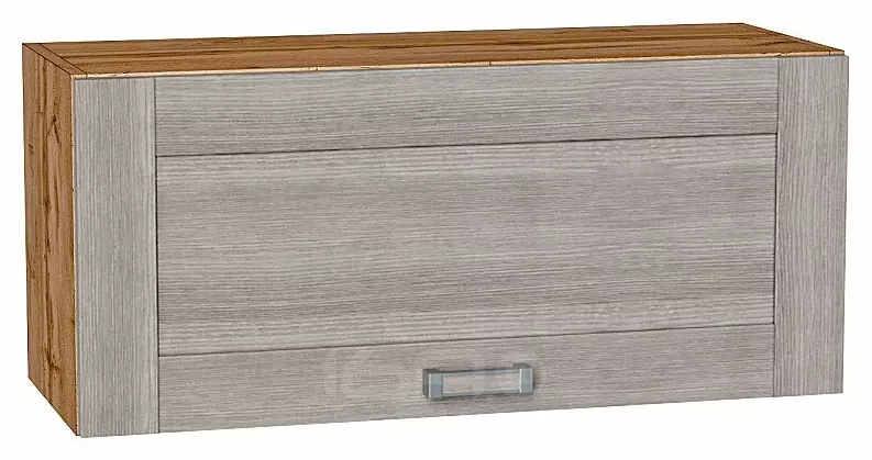 Шкаф верхний горизонтальный Лофт Cappuccino Veralinga Дуб Вотан 358*800*320