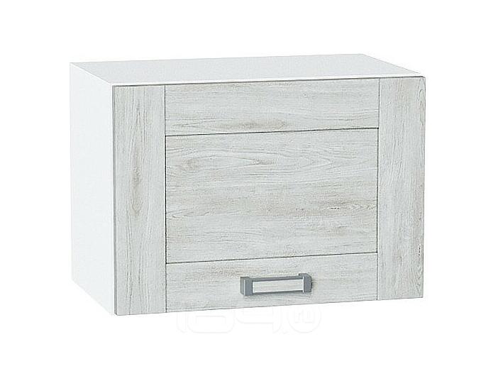 Шкаф верхний горизонтальный Лофт Nordic Oak/Белый 358*500*320