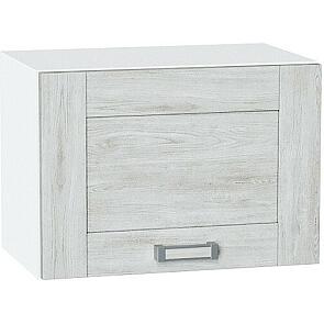 Шкаф верхний горизонтальный Лофт Nordic Oak/Белый 358*500*320