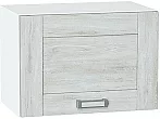 Шкаф верхний горизонтальный Лофт Nordic Oak/Белый 358*500*320