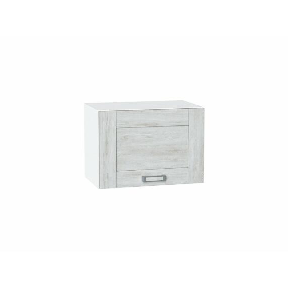 Шкаф верхний горизонтальный Лофт Nordic Oak/Белый 358*500*320
