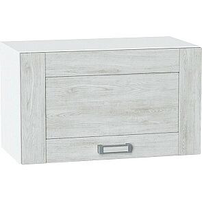 Шкаф верхний горизонтальный Лофт Nordic Oak/Белый 358*600*320