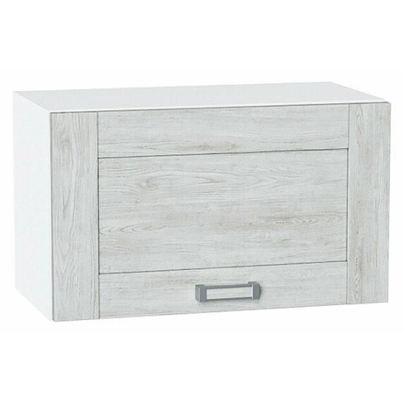 Шкаф верхний горизонтальный Лофт Nordic Oak/Белый 358*600*320