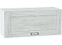 Шкаф верхний горизонтальный Лофт Nordic Oak/Белый 358*800*320