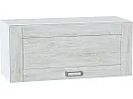 Шкаф верхний горизонтальный Лофт Nordic Oak/Белый 358*800*320