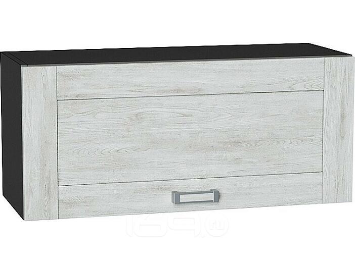 Шкаф верхний горизонтальный Лофт Nordic Oak/Graphite 358*800*320