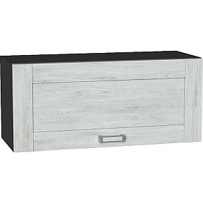 Шкаф верхний горизонтальный Лофт Nordic Oak/Graphite 358*800*320