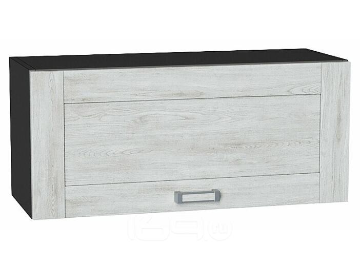 Шкаф верхний горизонтальный Лофт Nordic Oak/Graphite 358*800*320