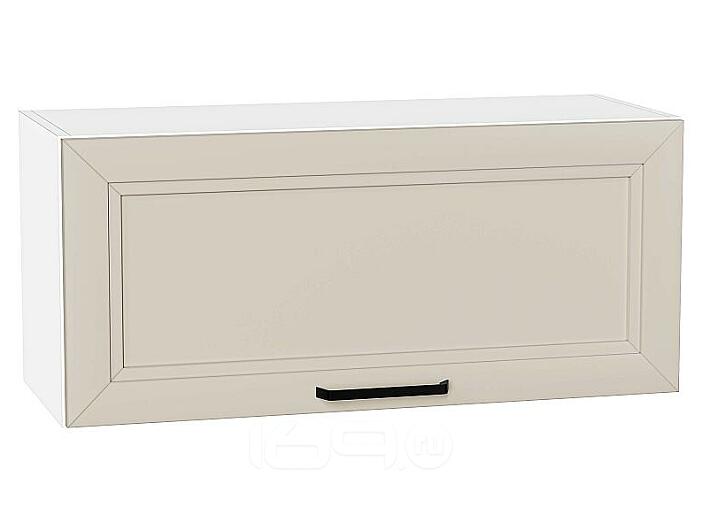 Шкаф верхний горизонтальный Нео Cream Silk/Белый 358*800*320