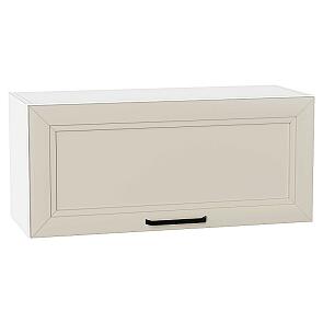 Шкаф верхний горизонтальный Нео Cream Silk/Белый 358*800*320