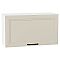 Шкаф верхний горизонтальный Нео Cream Silk/Белый 458*800*320