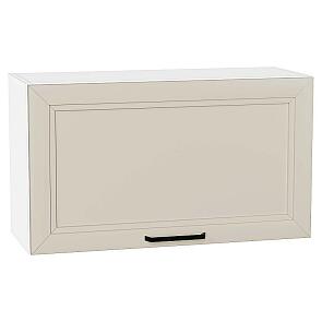 Шкаф верхний горизонтальный Нео Cream Silk/Белый 458*800*320