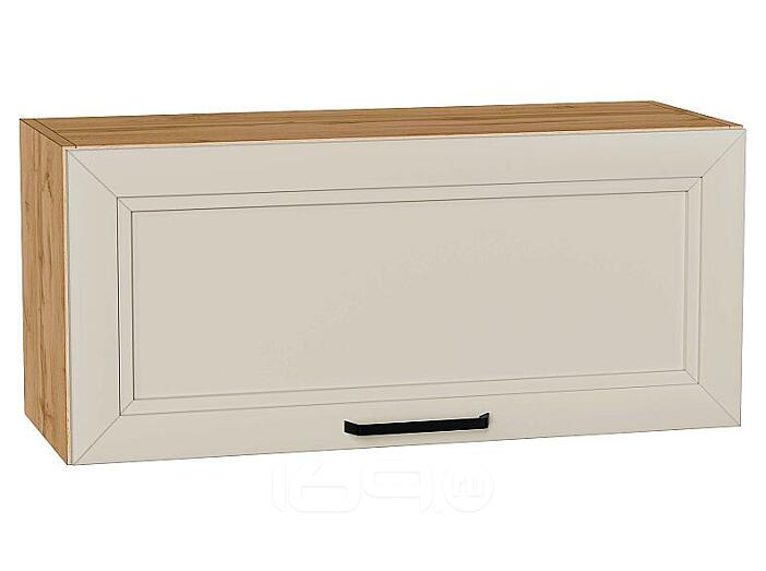Шкаф верхний горизонтальный Нео Cream Silk/Дуб Вотан 358*800*320