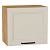 Шкаф верхний горизонтальный Нео Cream Silk/Дуб Вотан 458*500*320