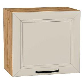 Шкаф верхний горизонтальный Нео Cream Silk/Дуб Вотан 458*500*320