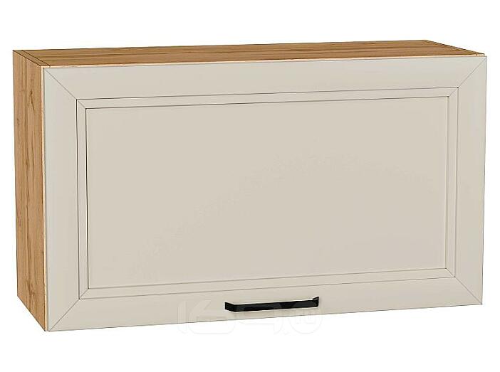 Шкаф верхний горизонтальный Нео Cream Silk/Дуб Вотан 458*800*320