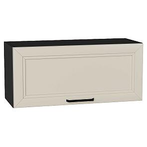 Шкаф верхний горизонтальный Нео Cream Silk/Graphite 358*800*320