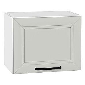 Шкаф верхний горизонтальный Нео Grey Silk/Белый 358*450*320