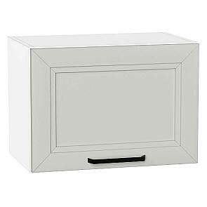 Шкаф верхний горизонтальный Нео Grey Silk/Белый 358*500*320