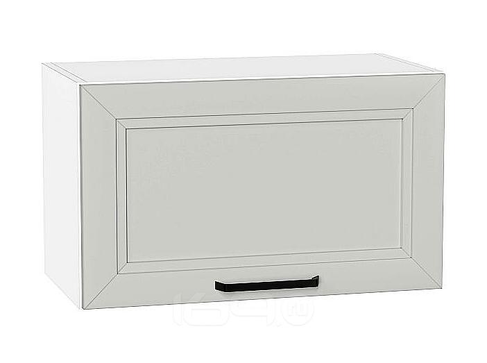 Шкаф верхний горизонтальный Нео Grey Silk/Белый 358*600*320