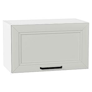 Шкаф верхний горизонтальный Нео Grey Silk/Белый 358*600*320