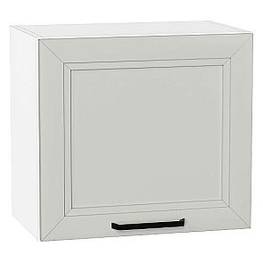 Шкаф верхний горизонтальный Нео Grey Silk/Белый 458*500*320