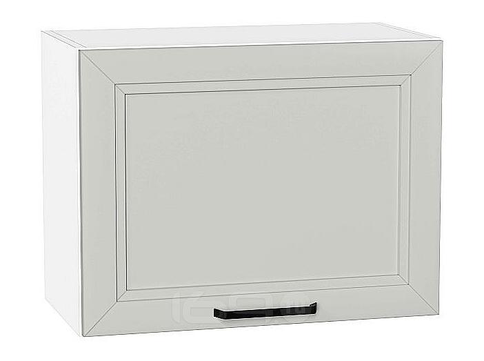 Шкаф верхний горизонтальный Нео Grey Silk/Белый 458*600*320
