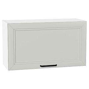 Шкаф верхний горизонтальный Нео Grey Silk/Белый 458*800*320