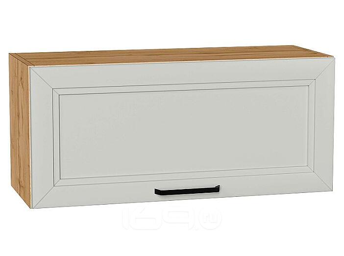 Шкаф верхний горизонтальный Нео Grey Silk/Дуб Вотан 358*800*320