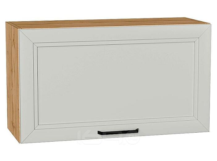Шкаф верхний горизонтальный Нео Grey Silk/Дуб Вотан 458*800*320
