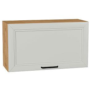 Шкаф верхний горизонтальный Нео Grey Silk/Дуб Вотан 458*800*320