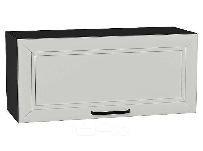 Шкаф верхний горизонтальный Нео Grey Silk/Graphite 358*800*320