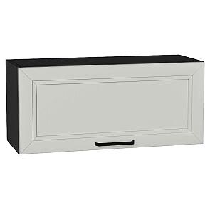 Шкаф верхний горизонтальный Нео Grey Silk/Graphite 358*800*320