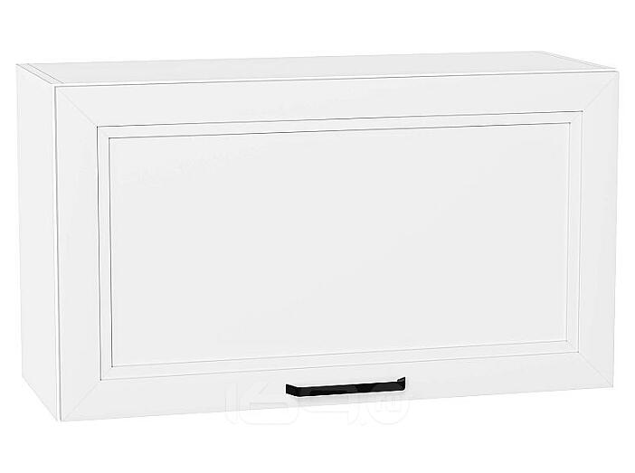 Шкаф верхний горизонтальный Нео White Silk/Белый 458*800*320